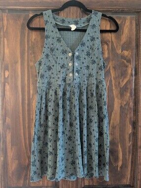 90's Ribbed Knit Vintage Mini Dress